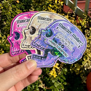 Skull Shaped Business Card | 50 Cards | Witchy, Goth, Spooky, Horror Cards