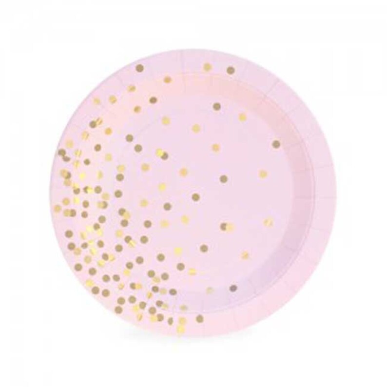 pink and gold paper