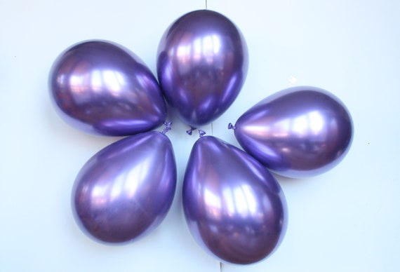 11 Pearlized Burgundy Balloons 10 ct 10 per package