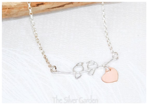 Silver Spoon Jewelry Charlotte Heart with Rolo Chain