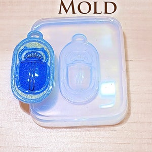 Delicate Scarab Egyptian Mold for Resin - Epoxy and UV