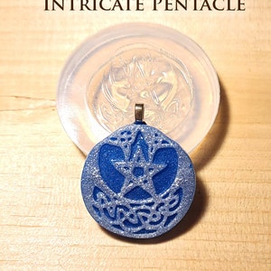 Intricate Pentacle Knot Work Mold for Resin - Epoxy and UV