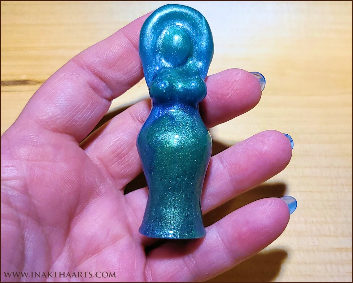 Goddess Statue Mold for Resin 3 Inch Tall Epoxy and UV Etsy