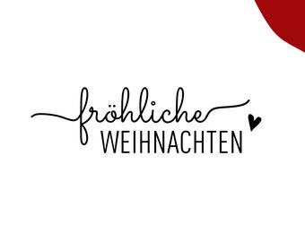 Stempel Weihnachten | Fröhliche Weihnachten | Wundervolle Weihnachten | Merry Christmas