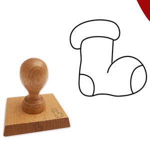 Sellos navideños 29 sellos para colorear con motivo botas