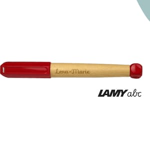 LAMY abc fountain pen | Fountain pen with engraving | personalized | Left-handers and right-handers | School entry gift idea