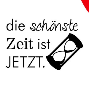 Stempel liefde 07 de mooiste tijd is NU | Liefde | Geluk
