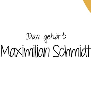 Schulstempel 39 Das gehört | Name | Vorname | Nachname | Stempel Schule | Schulmaterialien