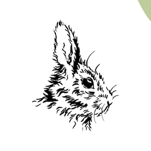 Stempel Pasen 08 houten paashaas | Paaspostzegel | Paasgroet | Paascadeau | Paaskaart | Fijne Pasen | Paaspost