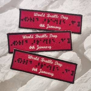 Et le patch « Journée mondiale du braille » ?