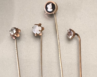 Antique Victorian/Edwardian Stickpin Lot