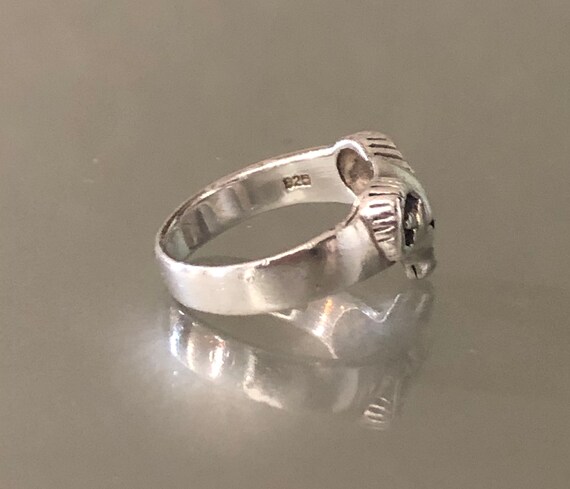 Sterling Silver Rams Head Ring - image 4