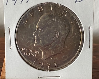 Eisenhower 1971 & 1976 Dollar Coin Lot