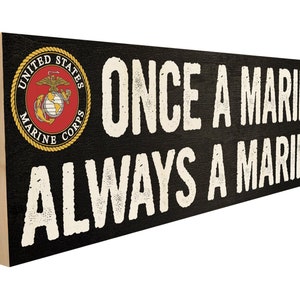 Once a marine always a marine.