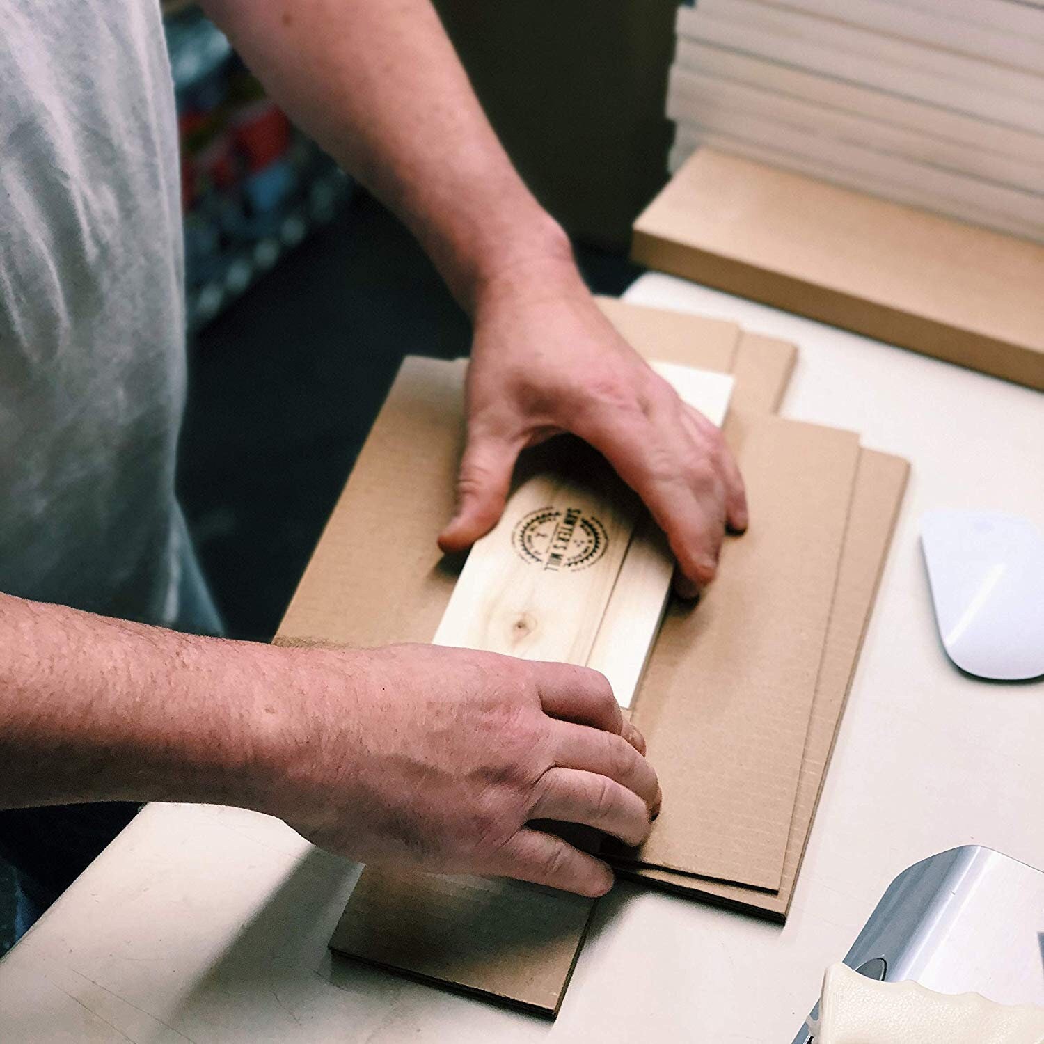 Funny Dog Lover Wooden Sign: Can't Hold Its Licker USA Made