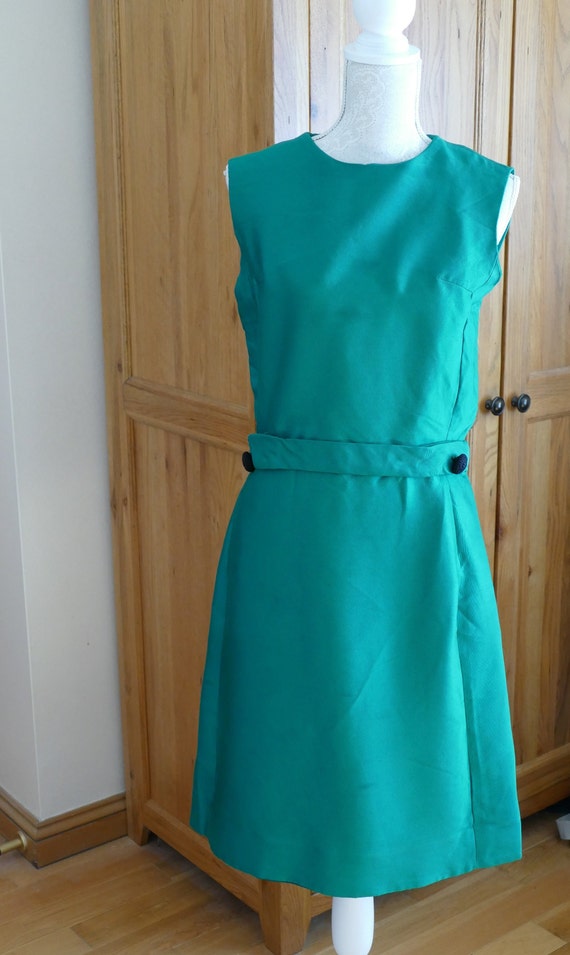 emerald green tunic dress