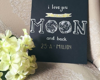 Custom Hand Lettered Print
