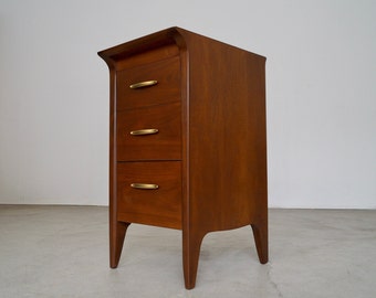 Mid-century Modern Dresser / Nightstand by John Van Koert for Drexel Profile Series - Professionally Refinished