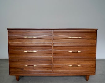 1950's Mid-century Modern Dresser - Professionally Refinished!