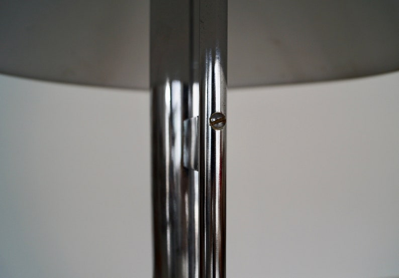 Amazing Mid-century Modern Designer Floor Lamp by Robert Sonneman With Unusual Design!