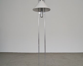 Amazing Mid-century Modern Designer Floor Lamp par Robert Sonneman avec un design inhabituel!