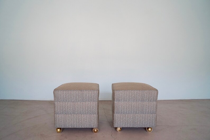 Gorgeous Mid Century Hollywood Regency Pair of Rad Original Mid Century Modern