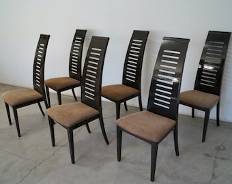 Vintage Postmodern Italian Dining Chairs