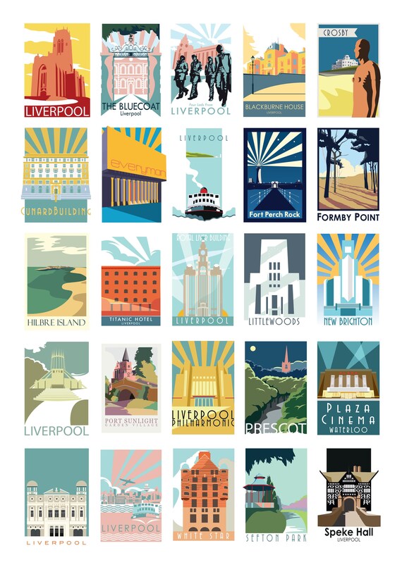 Liverpool Art- Art Deco - The Jones Boys