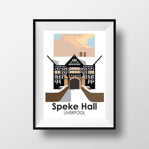 Speke Hall Liverpool - Travel Print - the jones boys