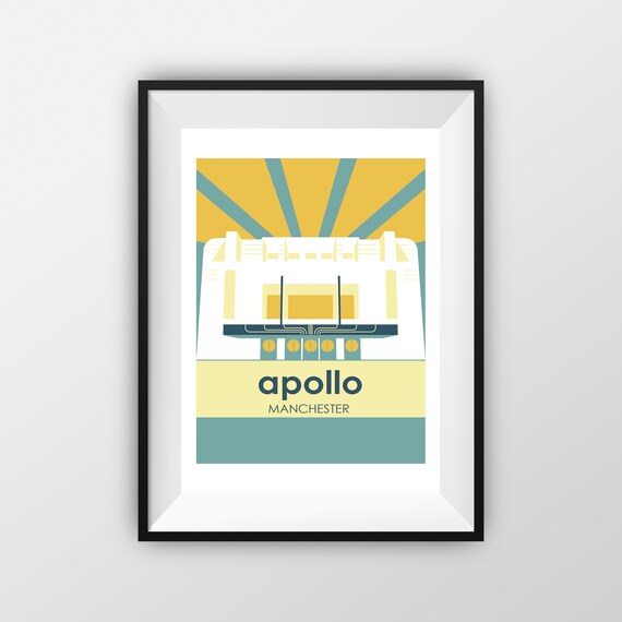 Apollo Theatre - Travel Poster - the jones boys