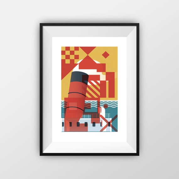 Ships - Travel Print - the jones boys