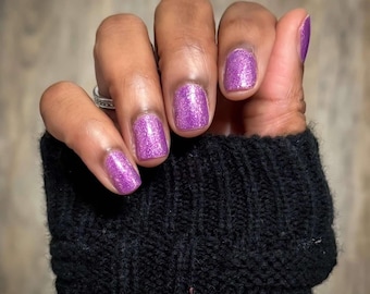 Orchid Glow (fuschia Pink with tiny sparkles) Color Street