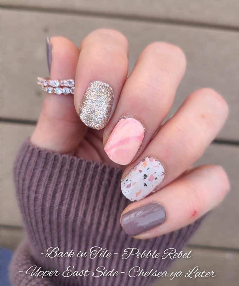 SALE Back in Tile Color Street Nail Polish Strips Etsy