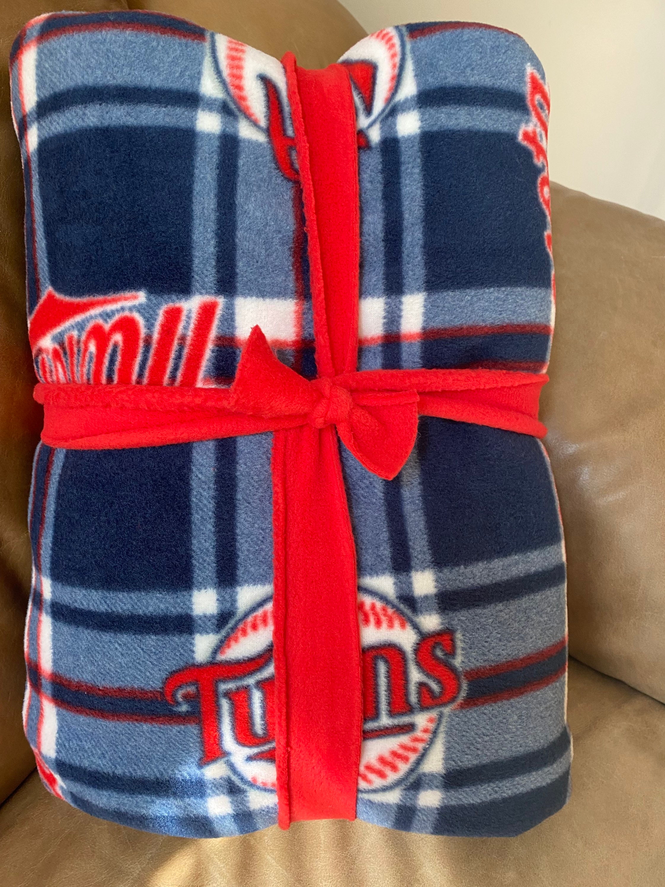 Minnesota Twins Large Fleece Blanket Etsy