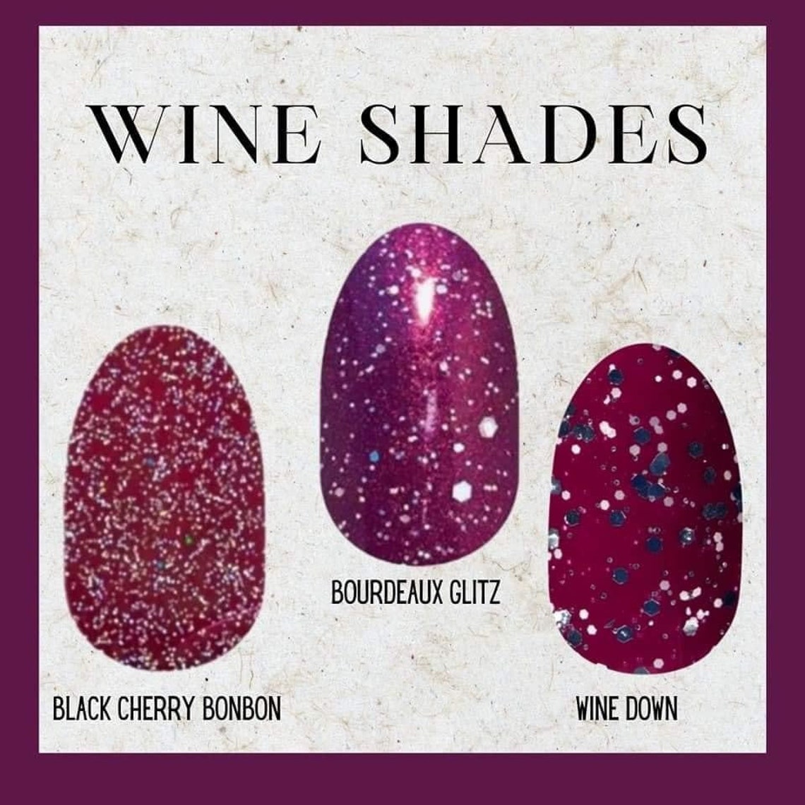 SALE Wine Down Retired Color Street Nail Set Etsy