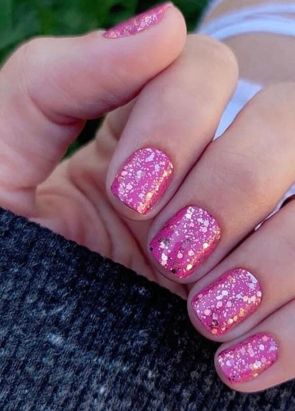 LA Dreams Color Street Retired Nail Set Bright Pink With - Etsy