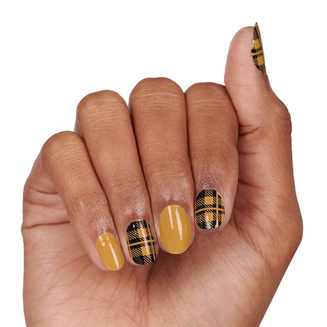 Breaking Plaid Color Street Nail Strips Etsy