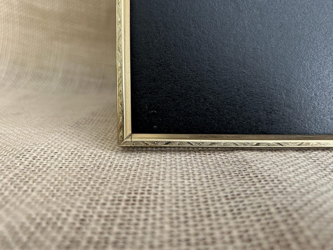 Vintage 8x10 Gold Metal Picture Frame, 8x10 Gold Portrait Frame - Etsy