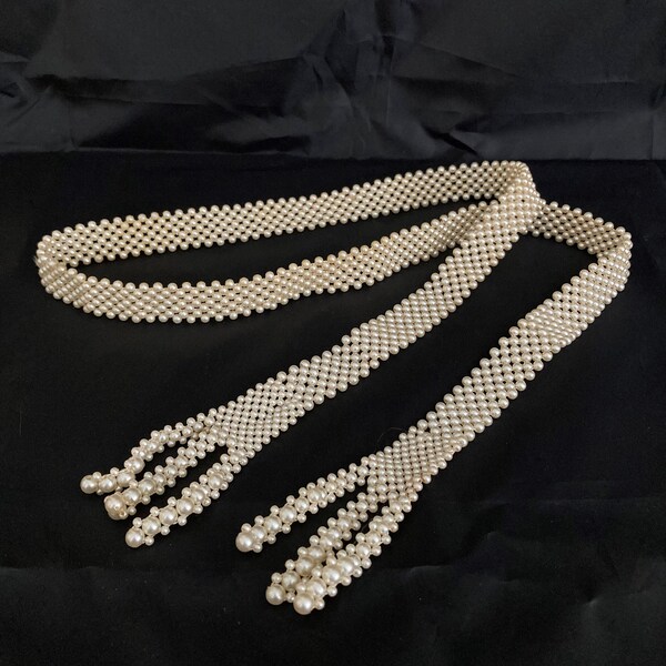 Pearl Sash Etsy