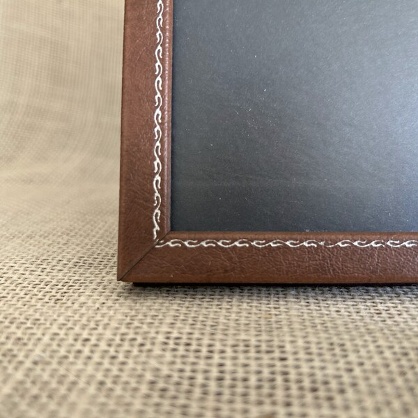 Faux Leather Leatherette Picture Frame Etsy