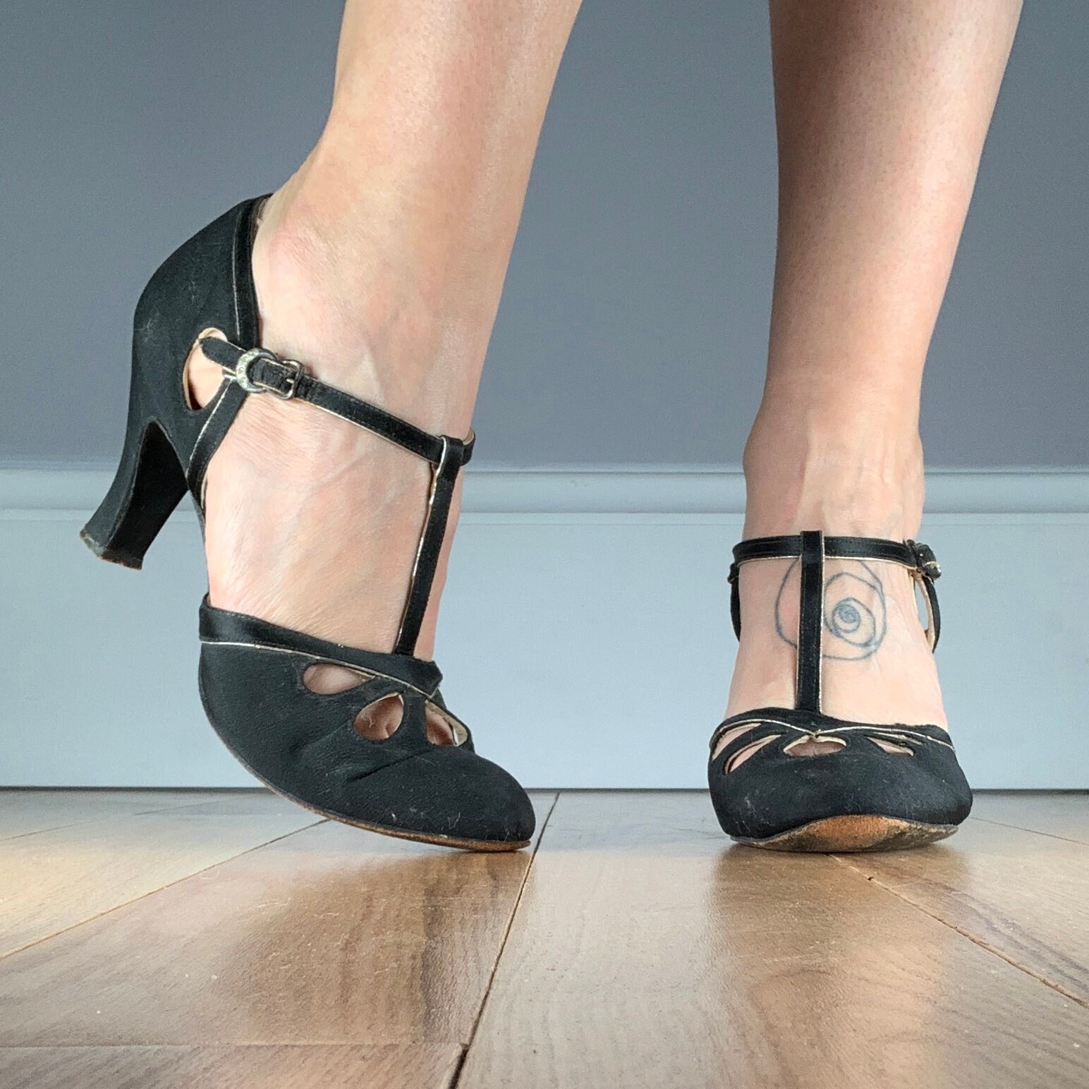 A pair of 1930s heels | Etsy