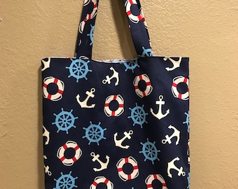 Nautical Tote Bag