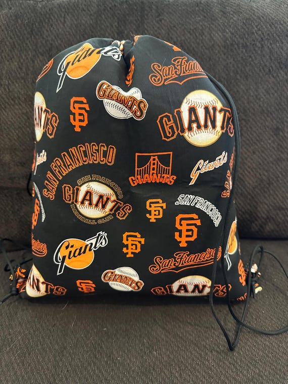 SF Giants Drawstring Backpack - Etsy display picture 3
