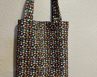 Jack o lantern tote bag