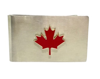 Canadian Maple Leaf Money Clip