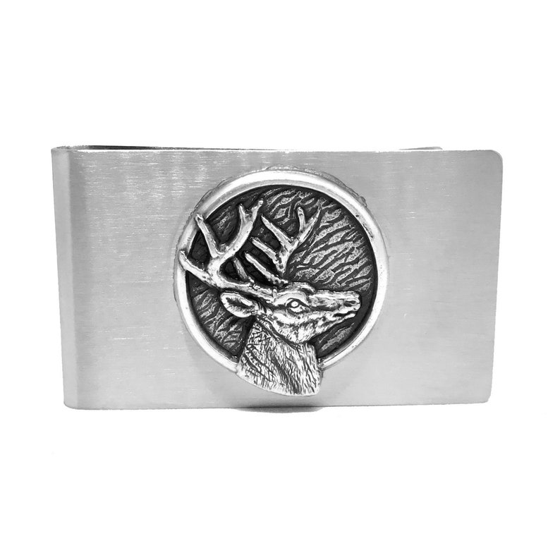 Deer Head Money Clip Deer Hunting image 1