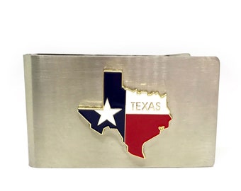 State of Texas Money Clip – Color