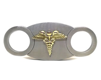 Medical Caduceus Cigar Cutter