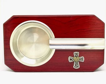 Celtic Cross Cigar Ashtray