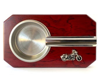 Motorcycle Cigar Ashtray